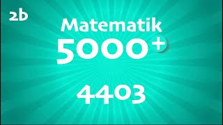 Matematik 5000 2B 4403 Matte 2B
