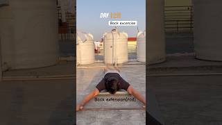 Day 128/365✅ | Back exercises at home #shorts #youtubeshorts #backworkout #365dayschallenge #day128