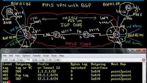MPLS Video----MPLS VPN with BGP  MPLS Label Range & IMP , MPLS Forwarding Table )Part 1@NCP_NOIDA