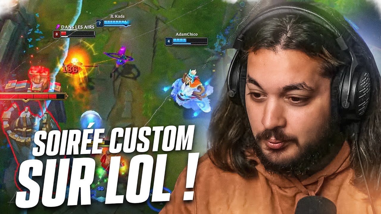 Soirée Custom sur League Of Legends !