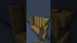 Quick &amp; Easy Minecraft Decoration Idea | Survival Build Tips #shorts
