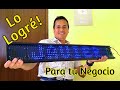 Como hice mi Panel Led, ..ARTESANAL Y 100% OPERATIVO!