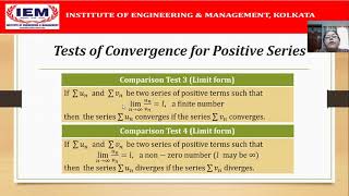 Infinite Series - Lecture 3