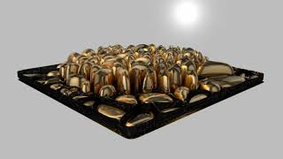 Cinema 4D Animation test from tutorial by David Brodeur @ SIGGRAPH 2019