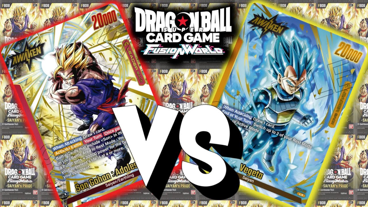 [DBFW] |FB-08 | ROUND 2| SON GOHAN:ADOLESCENCE (Owhee) vs VEGETA (Astor) | LOCAL Shuffle Store.