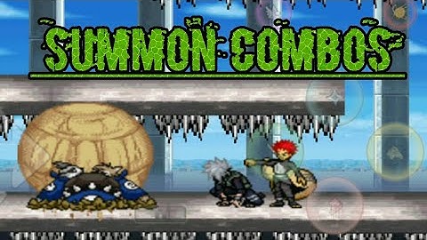 War Arc Kakashi Summon Combos - Bleach vs Naruto 3.3
