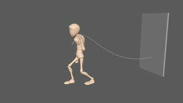 Pulling object Animation Aesthetics