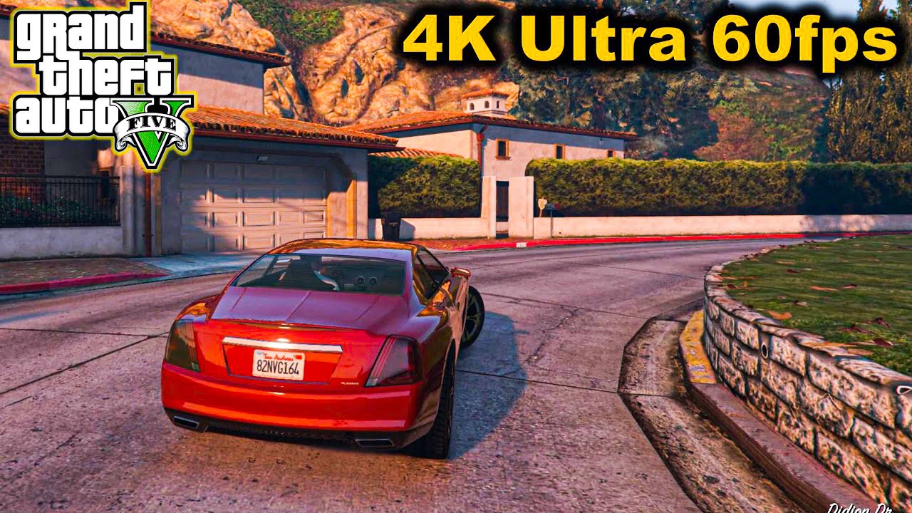 GTA 5 Gameplay (Freeplay) 4K Ultra Settings 60fps Realistic Graphics ...