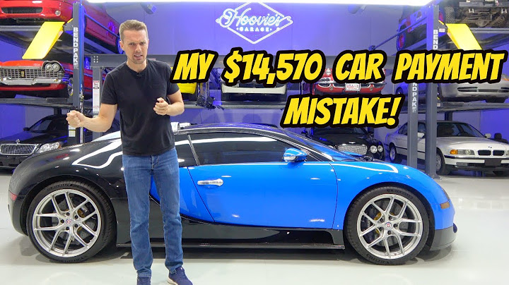 The HUGE MISTAKE I made on my $14,570 monthly Bugatti Veyron lease after 6 months of "ownership".