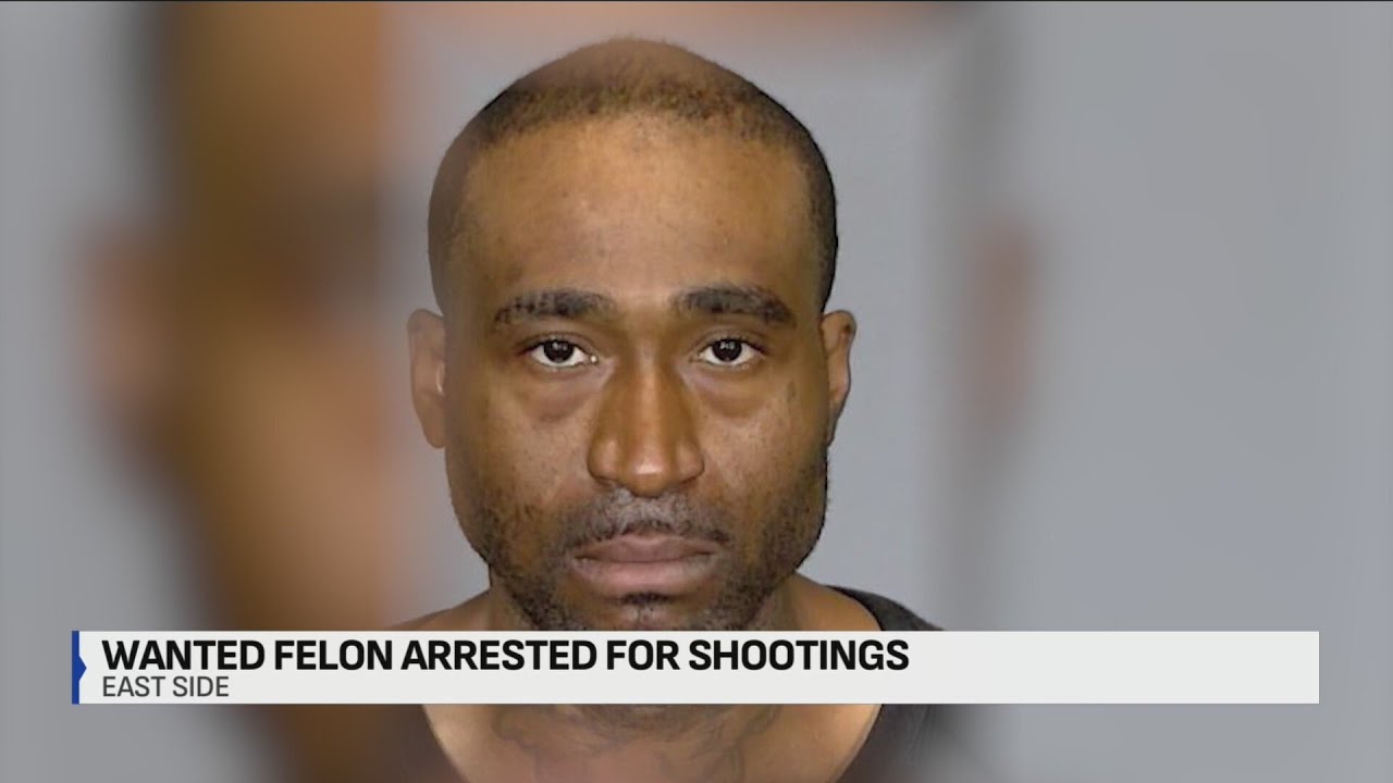 Caught on camera: convicted felon arrested following pair of shootings ...