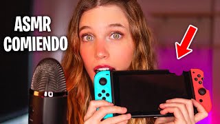 ASMR COMIENDO MI NINTENDO SWITCH 🎮 MOUTH SOUNDS PARA DORMIR RÀPIDO y PROFUNDO | Laia Oli