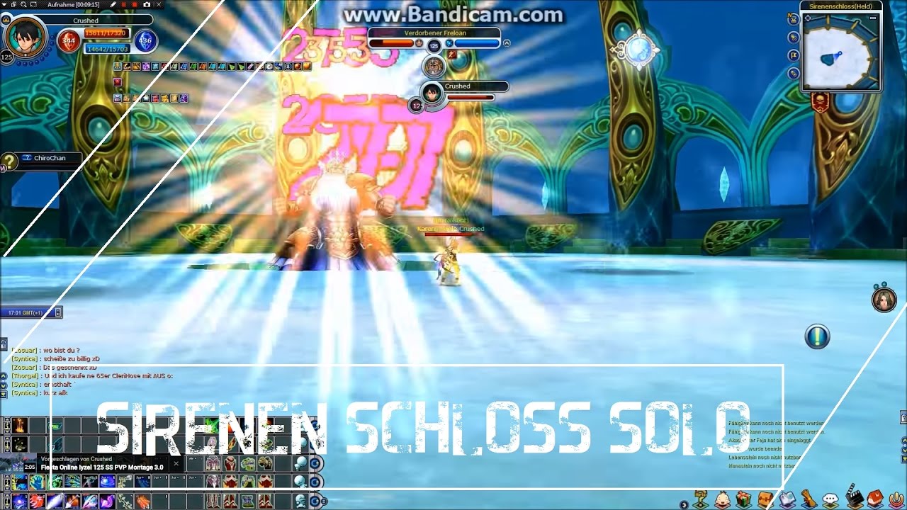 Fiesta Online - Sirenen Schloss Lvl 125 SS solo