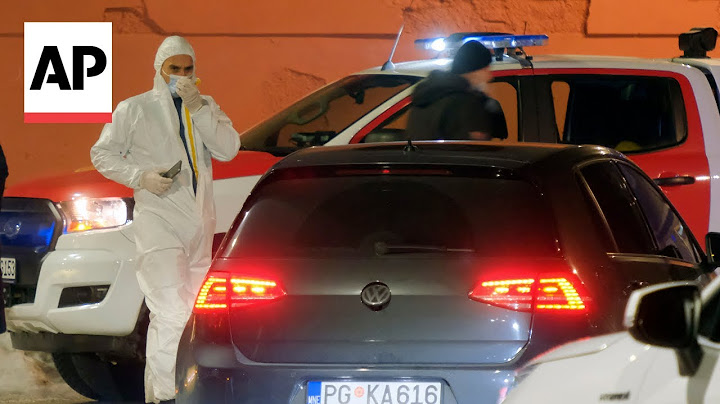Naoružani muškarac u pucnjavi ubio najmanje 10 ljudi u Crnoj Gori