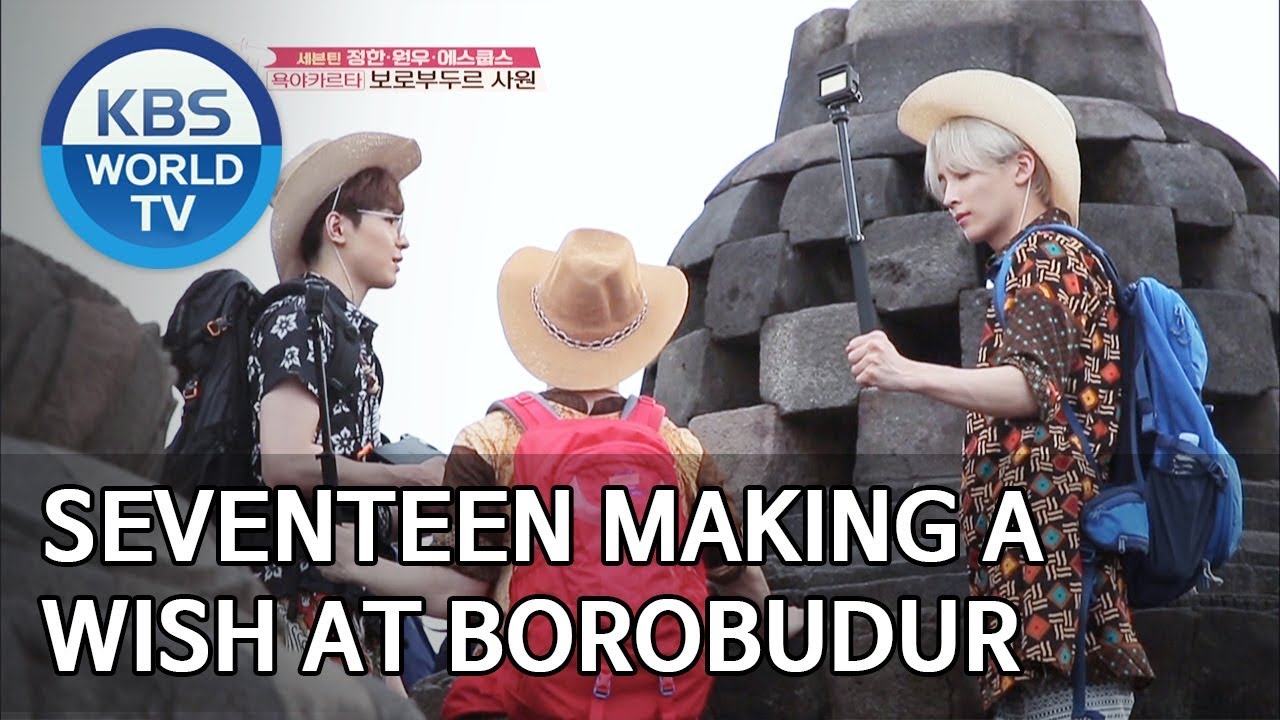 Seventeen making a wish at Borobudur [Battle Trip/2019.07.14]