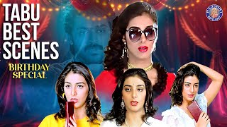 Tabu's Best Scenes | Birthday Special Scenes | Venkatesh as Coolie No 1 | Coolie Raja Hindi Dubbed