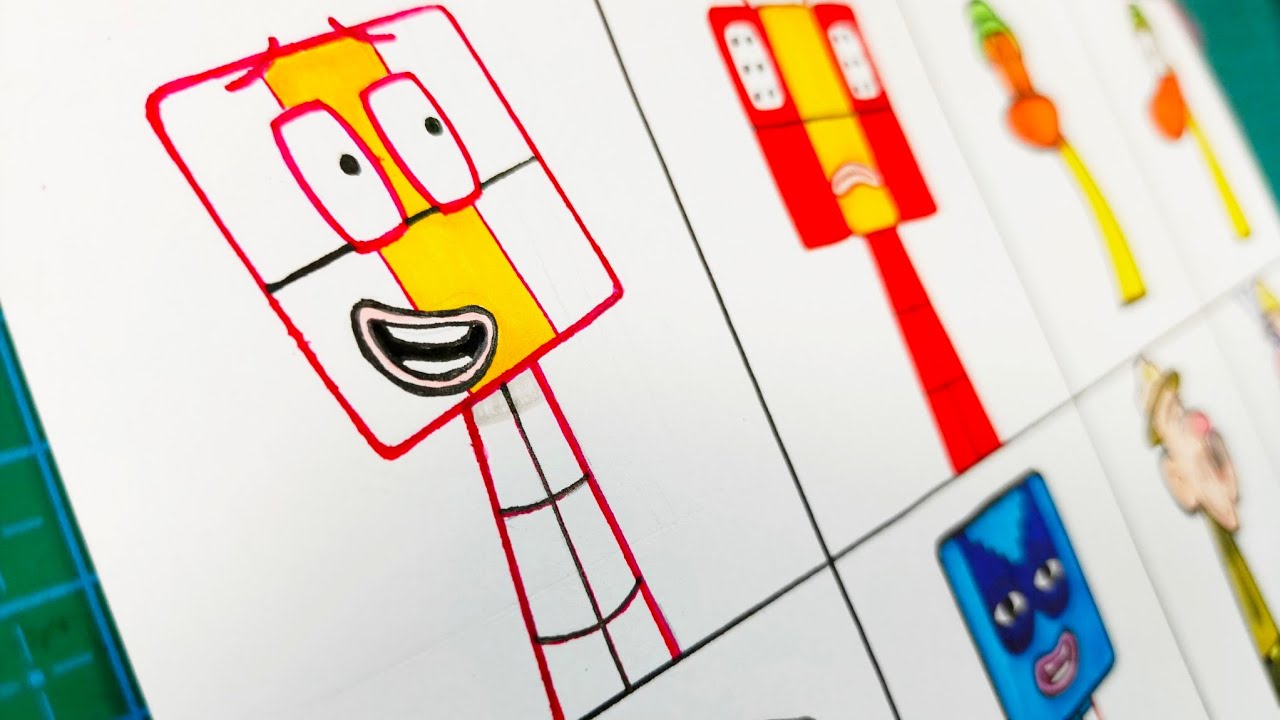 Drawing My Sprunki OC (Normal VS Horror) - Twelve, Pocoyo,Fifteen, City Boy