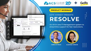 Webinar - GoTo Presents: Resolve