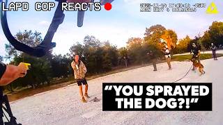 Suspect Unleashes Bear Spray on 8 Officers
