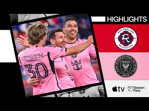 New England Inter Miami Goals And Highlights