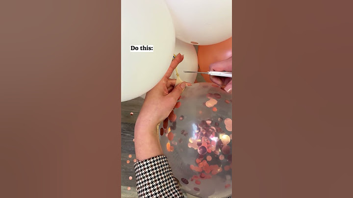 Quick and Easy: Deflating Confetti Balloon Tutorial 🎈🎉