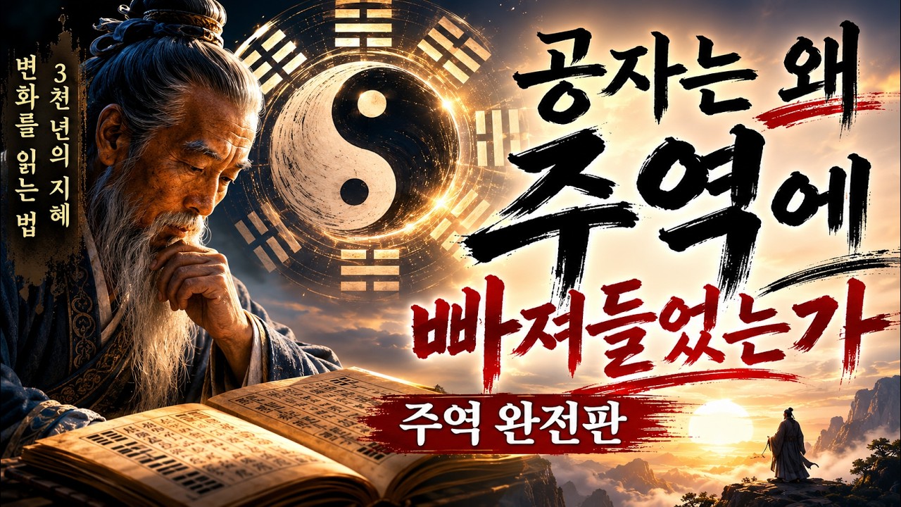 [인물역사] 세상이 아무리 바뀌어도 흔들리지 않는 법 , 공자가 가죽끈이 끊어지도록 읽은 책 '주역'ㅣ시니어역사