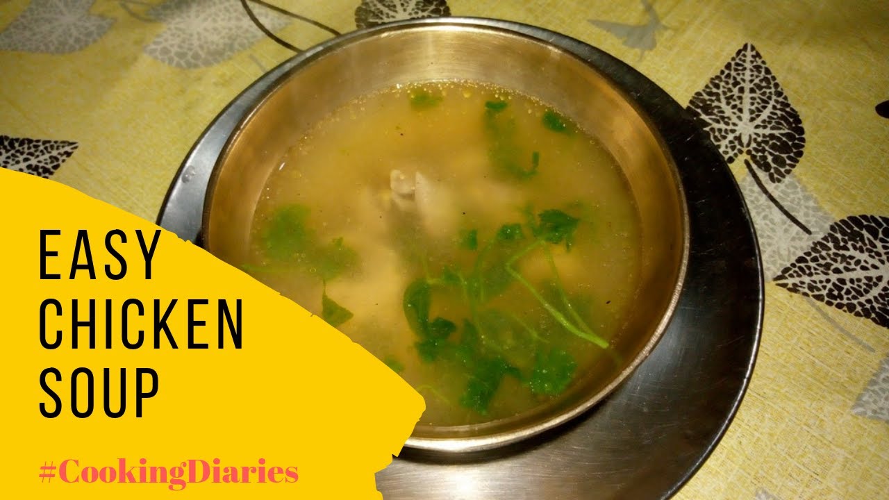 Homemade Chicken Soup Recipe YouTube