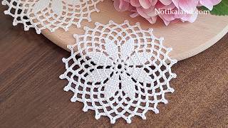 CROCHET Flower Motif Pattern