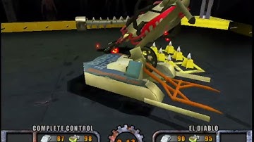 BattleBots GameCube video game Complete Control vs El Diablo