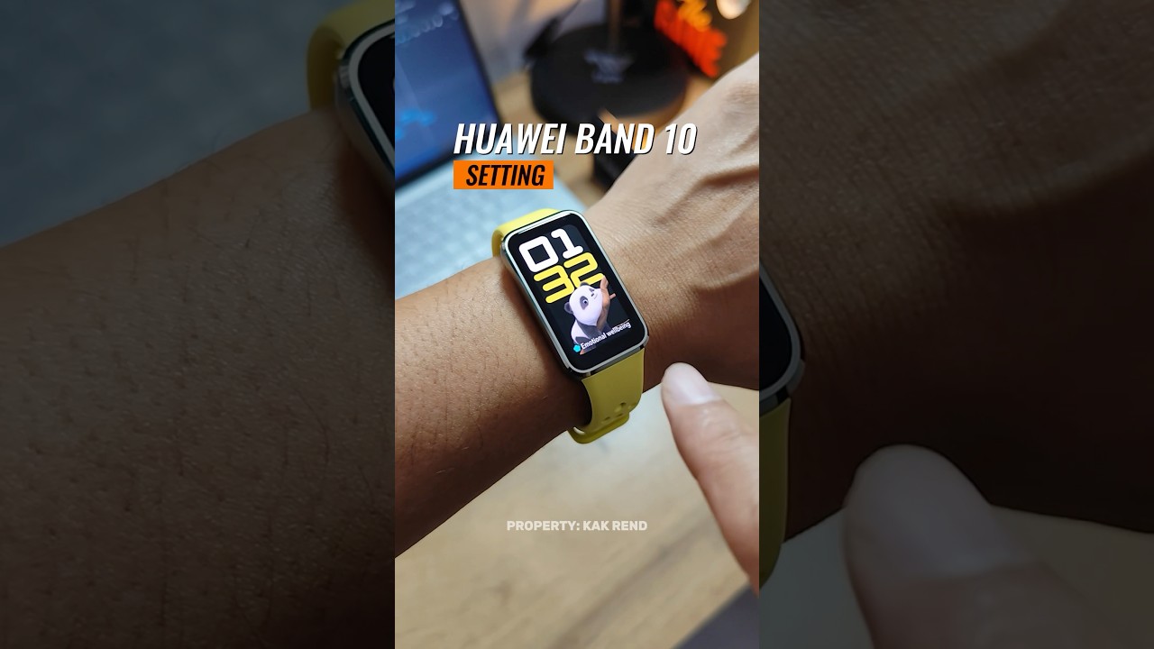 Fitur Emotional Wellbeing Huawei Band 10 gak jalan?Bukan rusak,tapi setting-nya belum bener 
