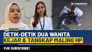 Download lagu Menegangkan! Detik-detik 2 Wanita Penjaga Toko HP Kejar & Tangkap Maling | NTV MORNING