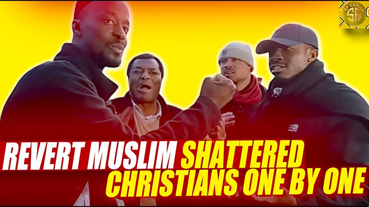 Revert Mslim SHATTERED Every Christian At Speakers Corner - YouTube