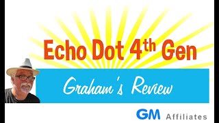 Echo Dot with Clock - 4th generation) - Smart bedside speaker and Alexa - Twilight Blue. Review