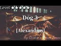 【ドラム楽譜】 Dog 3 / [Alexandros] 【Drum Score】