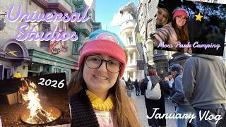 Universal Studios & Moss Park Vlog | Family Camping 2026
