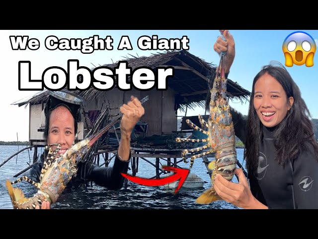 Malaking Blessing Na Pumasok We Caught A Giant Lobster class=