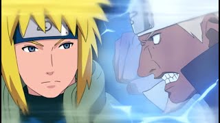Minato vs Terzo Raikage – Il Lampo Giallo contro la Montagna di Fulmini ⚡