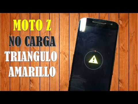 📴 Moto Z 0% no carga MOTOROLA TRIANGULO AMARILLO Moto /G1/G2/G3/X1/X2/E1/E2 Facil Solución ✔