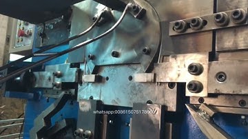 Hydraulic Plastic Bucket Handle bucket barrel handle grip make machine End Heading Machine hook bend