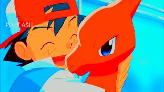 Ash Tell's Charizard and His Story to Iris and Cilan [Pokemon BW]||#pokemon #youtubshorts #video