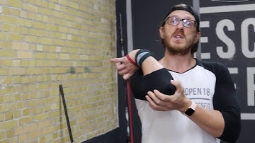 Front Rack mobility   using the band how to do this right