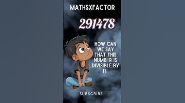Quick Math Trick: Divisibility by 11 in Seconds! #DivisibilityRule #MathTrick #shortsfeed #maths