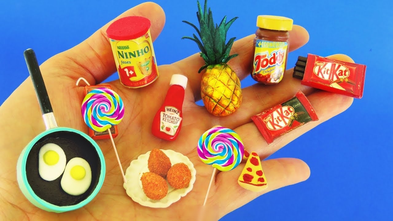 11 миниатюрных блюд для Барби, которые легко приготовить своими руками
