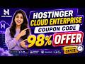 Hostinger Discount Code Cloud Enterprise ₹5,997 OFF 😱 | 12 Month Deal