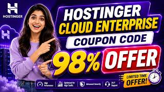Hostinger Discount Code Cloud Enterprise ₹5,997 OFF 😱 | 12 Month Deal