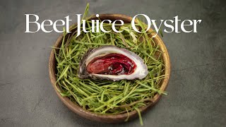 Beet Juice Oyster