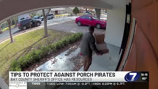Tips to protect against porch pirates