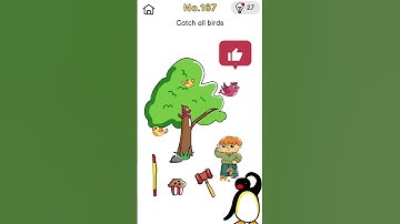 Brain Out Level 167 / No.167 – Catch all birds #brainout  #mobilegame #games #shorts #puzzlegame