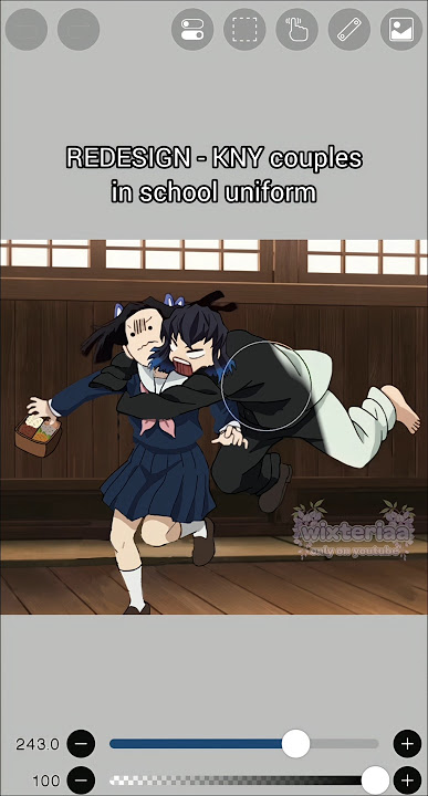KNY couples in schools uniform 😍🔥#kny #knyoc #demonslayer