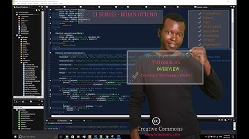 CI Series, Tutorial #5 : Creating and Extending Models - Brian Otieno