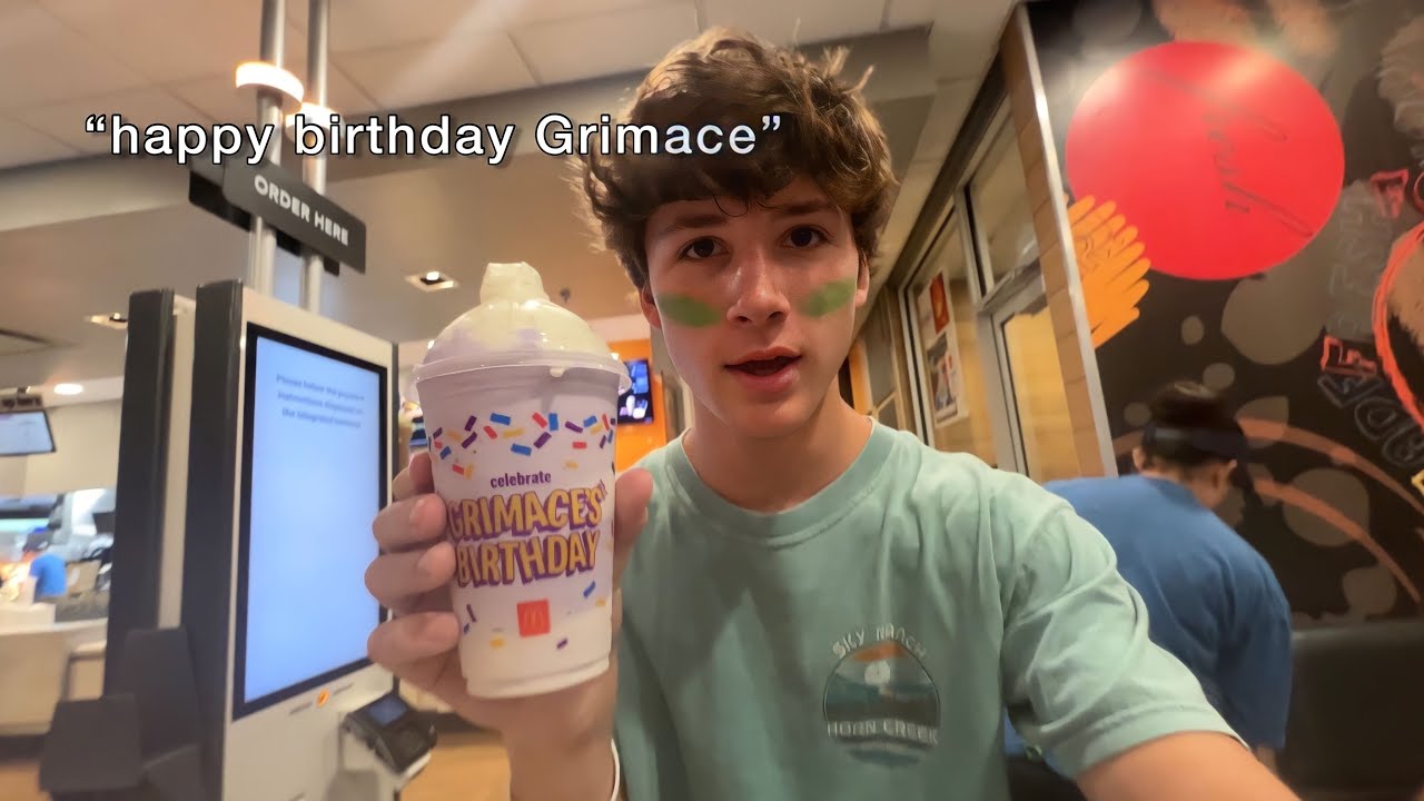 we got the grimace shake (day 28-30)